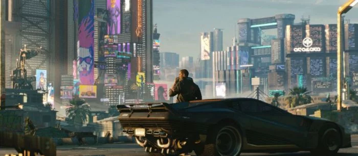 Что можно узнать о мире Cyberpunk 2077 из рекламных постеров в трейлере — разбор