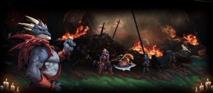 На PC и PS4 вышел хардкорный RPG-платформер с пиксельной графикой и множеством боссов