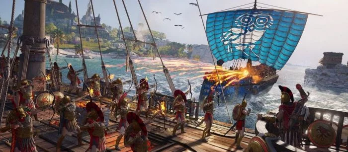 Новые подробности об Assassin's Creed Odyssey — охотники за головой игрока и команда главного героя