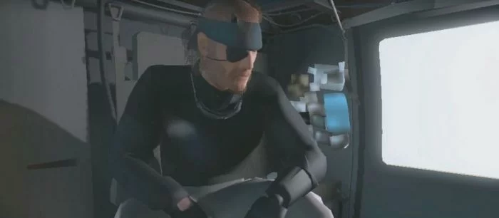 Посмотрите, как Снейка из Metal Gear Solid 5 на ультранизкой графике атакуют люди-вертолеты
