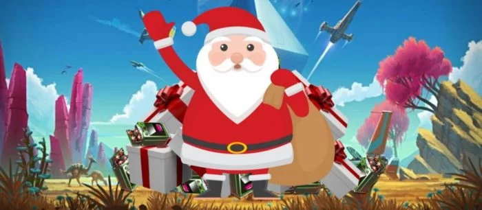 В No Man's Sky замечен Санта-Клаус, который дарит игрокам подарки