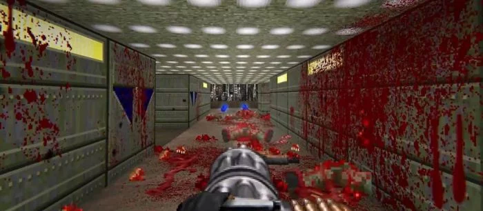 В новой версии Brutal Doom добавили еще больше крови, жестокие добивания и крутое оружие