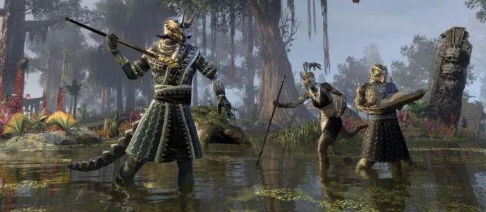 Bethesda показала час геймплея дополнения Murkmire для TES Online, добавляющего Чернотопье