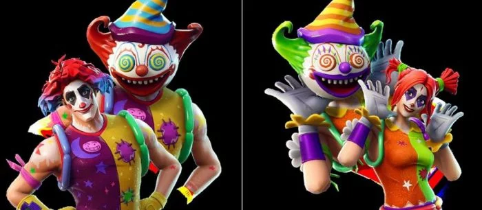 «Чё ты такой серьезный?»: новые скины в Fortnite превратят вашего героя в жуткого клоуна
