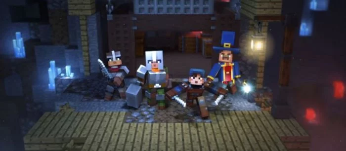 Mojang анонсировала Minecraft: Dungeons — приключенческий экшен во вселенной Minecraft
