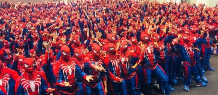 «Новый мировой рекорд» — на Comic-Con в Стокгольме пришло 547 гостей в костюме Человека-паука