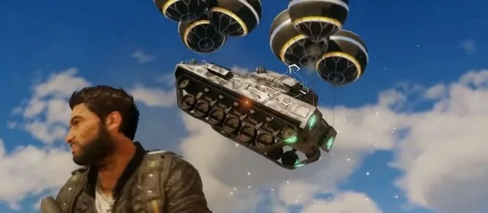 Посмотрите геймплей Just Cause 4: летающие танки, убийственные смерчи и много взрывов