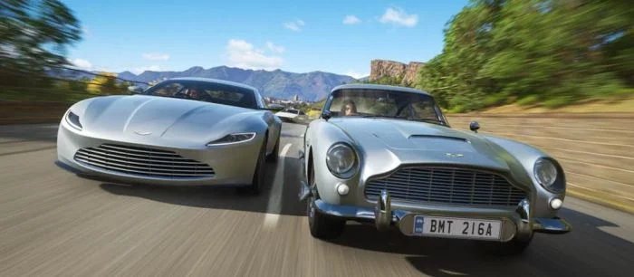 Посмотрите новый трейлер Forza Horizon 4, посвященный автомобилям Джеймса Бонда