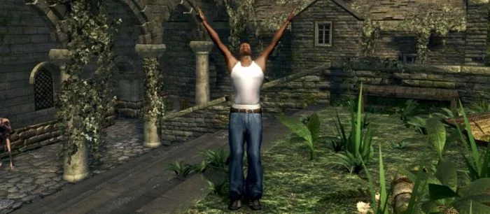 В Dark Souls Remastered добавили Сиджея из GTA: San Andreas