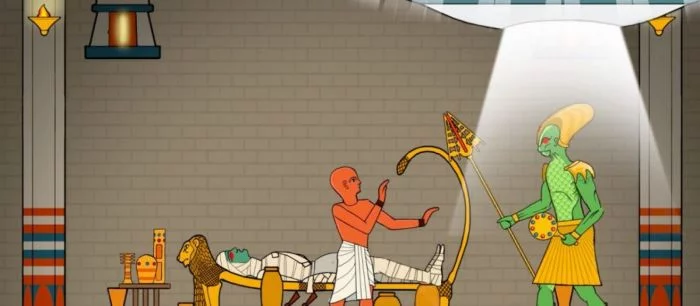 В трейлере бесплатного DLC для Egypt: Old Kingdom показали рептилоидов с Нибиру и многое другое
