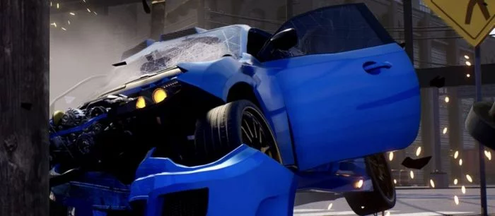 Вышла гонка, в которой можно с нуля собрать машину, а потом разрушить ее