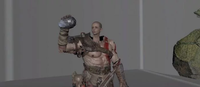 Авторы God of War показали самые смешные баги, которые встретились при разработке — видео