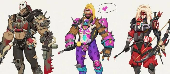 Фанат придумал море новых скинов для Overwatch, на которых изменил героев до неузнаваемости