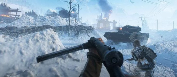 Горные лыжи и скучные миссии. Первый геймплей одиночной кампании в Battlefield 5