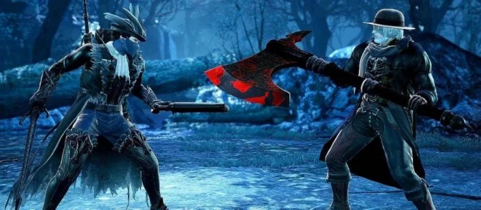 Охотника и босса из Bloodborne добавили в SoulCalibur 6. Между ними провели смертельный бой — видео