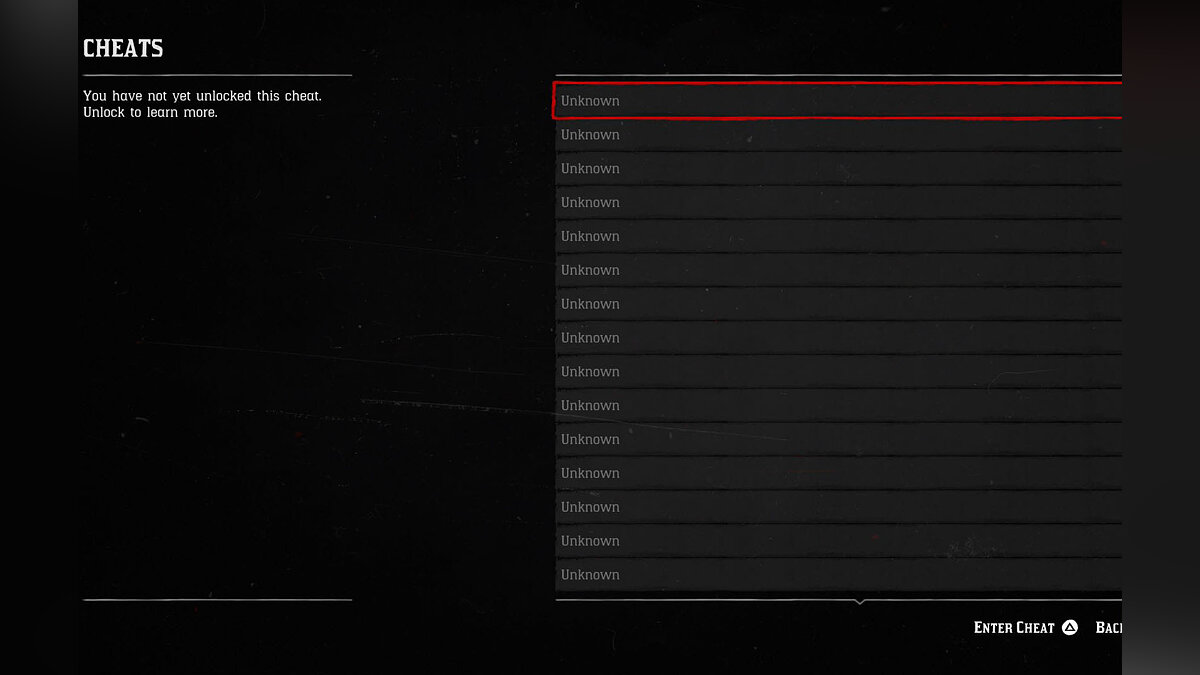 Коды для Red Dead Redemption 2 — список читов и инструкции по активации