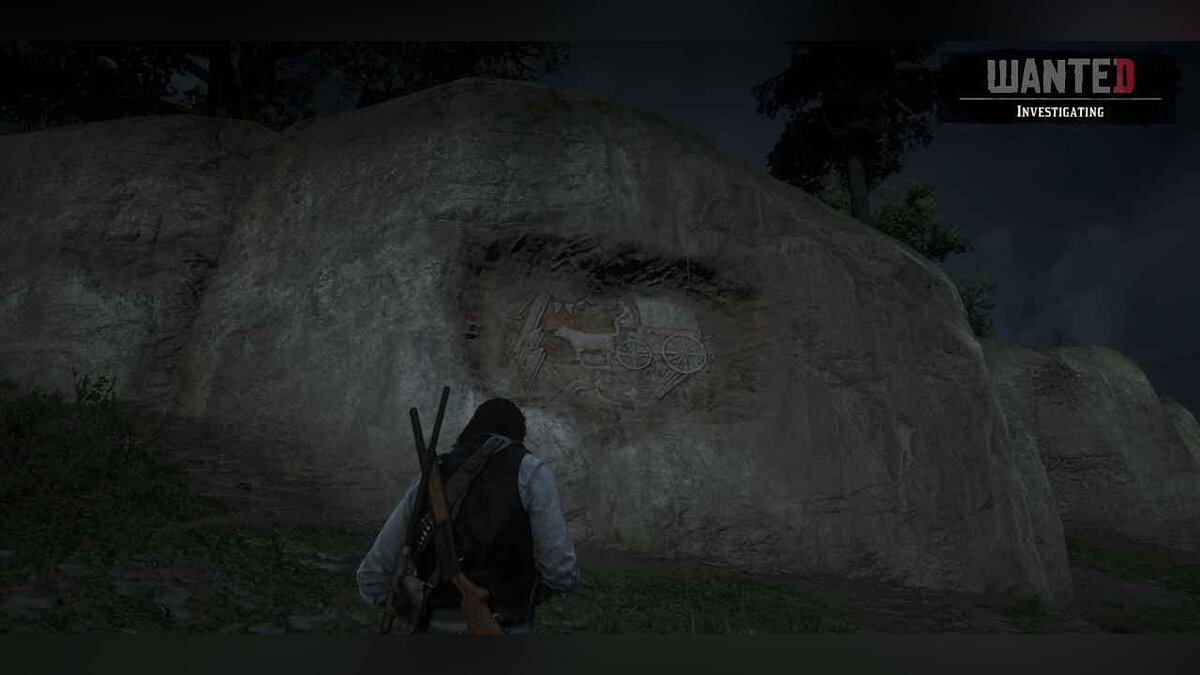 Где найти все наскальные рисунки (Rock Carving) в Red Dead Redemption 2 —  гайд (карта и описание)