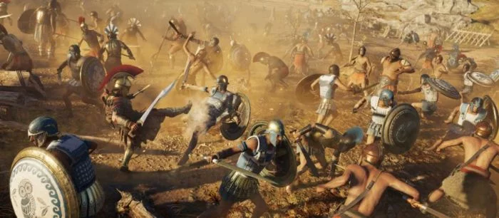 В Assassin's Creed Odyssey нашли «королевскую битву». Только без мультиплеера