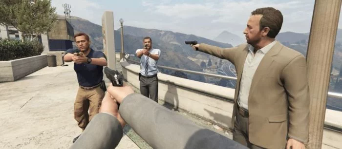 В GTA 5 улучшили режим от первого лица. Теперь он работает даже в заставках (видео)