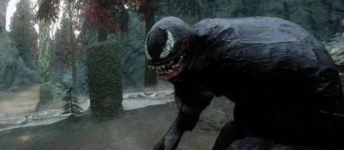 Венома добавили в Skyrim. Он поможет вам убивать врагов и пройти игру