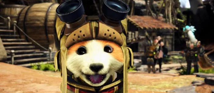 Всех милых котов в Monster Hunter: World заменили собаками