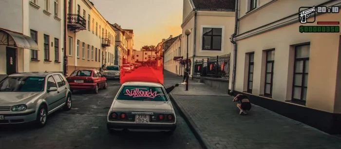 Белорусы спародировали GTA San Andreas. Получилось ооочень годно!