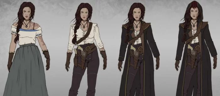 Девушка показала героиню несуществующей Assassin's Creed про Дикий Запад — арты