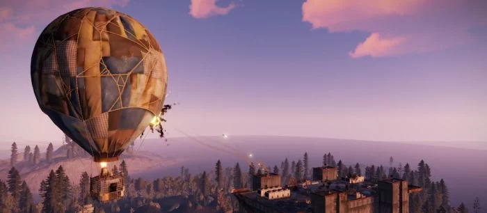 Ракеты «земля-воздух» и воздушные шары вновь сделали Rust популярной в Steam. Игра попала в ТОП