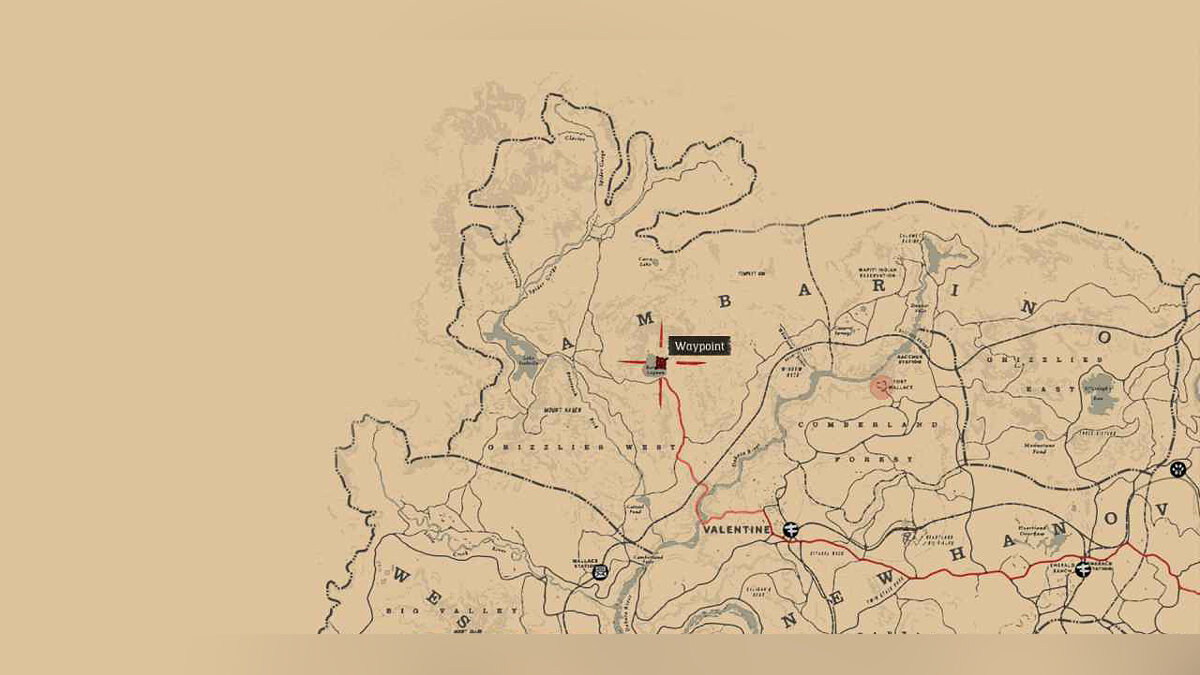 Хижина уотсонов rdr 2 на карте карта сокровищ