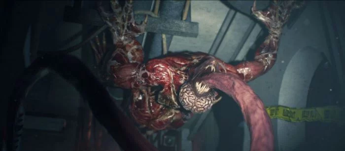 Трава, оружие и монстры с огромными языками появились в новых видео ремейка Resident Evil 2