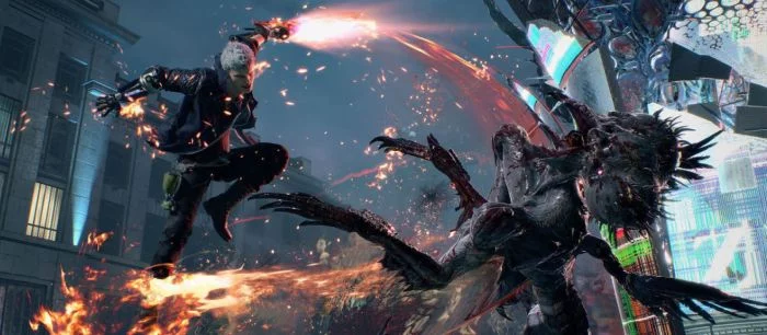 В новом геймплее Devil May Cry 5 Неро опробовал на врагах свои протезы