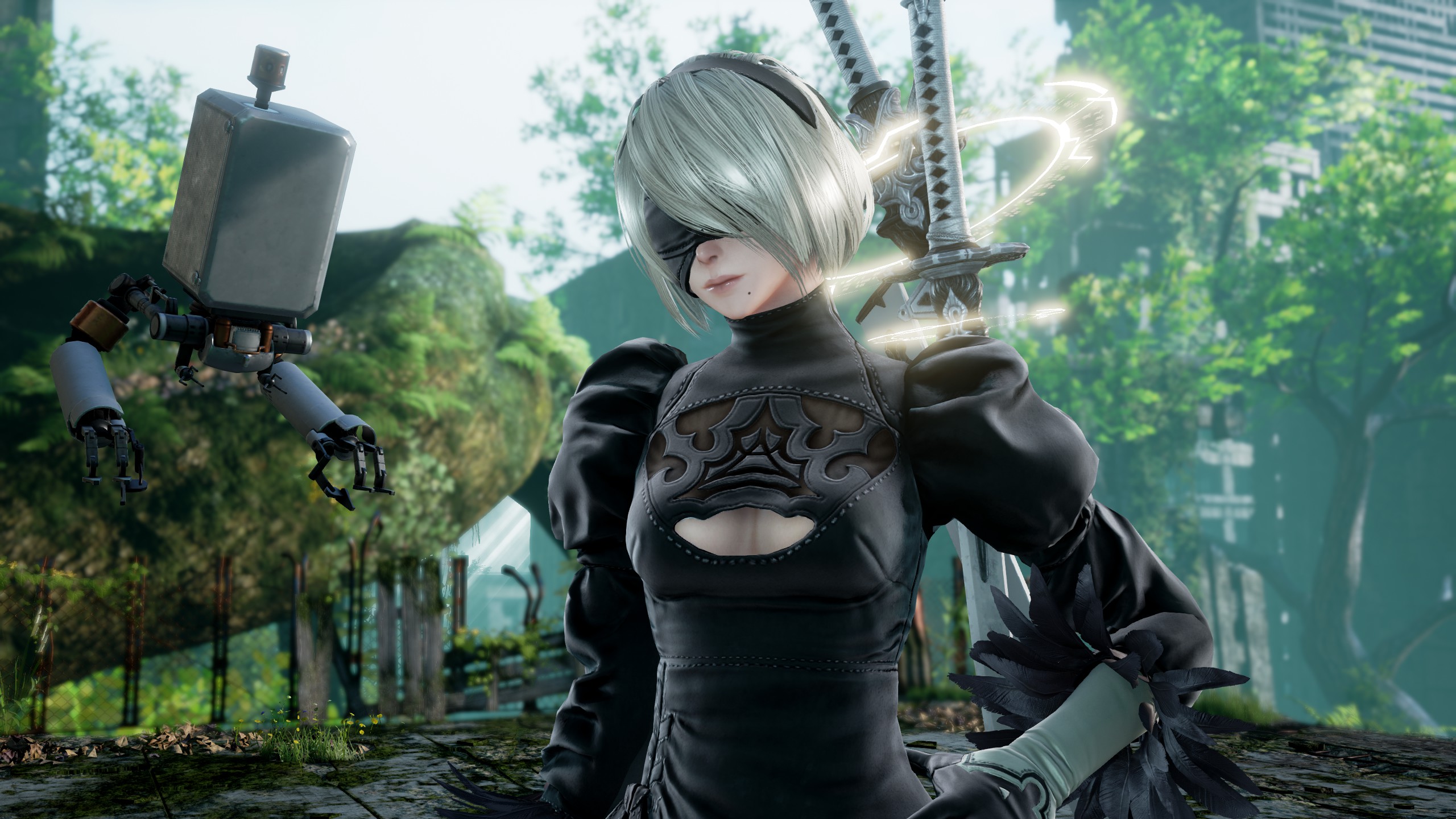 Из какой игры персонаж. 2b NIER. SOULCALIBUR vi 2b. 2b из NIER: Automata. 2b NIER Automata игра.