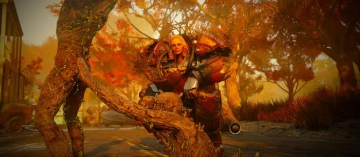 Геймеры начали массово создавать смешные открытки в Fallout 76 с найденными багами. Это надо видеть