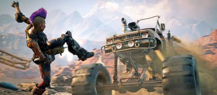 Rage 2 обзавелась странным тизером с двумя играющими мужиками. Продолжение покажут на TGA 2018