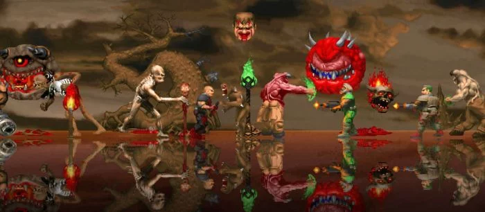 «В топку пиксели» — нестареющую Doom прокачали до HD-графики