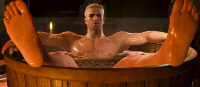 Фигурка Ведьмака в ванне в России будет продаваться по цене настоящей чугунной ванны