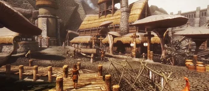 Красоты Морровинда показали в геймплейном видео крупнейшего мода для Skyrim