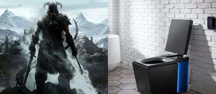KOHLER представила новый унитаз со Skyrim и подсветкой «на борту»