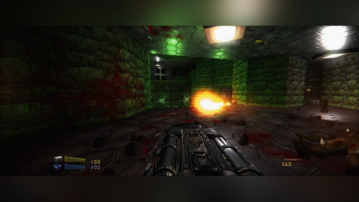 Моддер vasyan777 ремейкнул Doom и добавил туда много крови с HD-текстурами