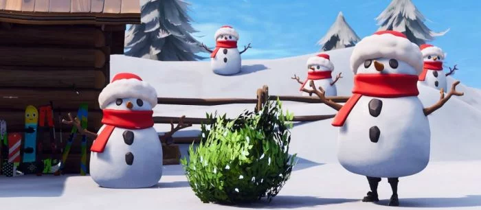 В Fortnite теперь можно притвориться снеговиком