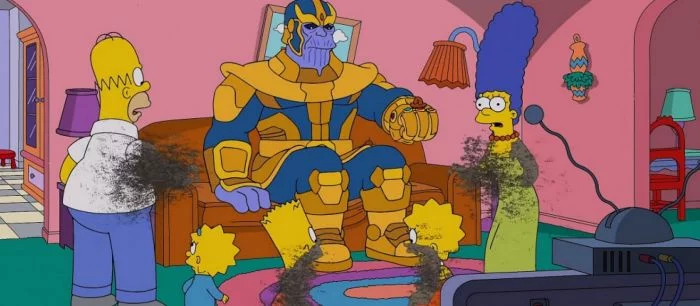 В новой серии «Симпсонов» Танос уничтожил знаменитую семейку — видео