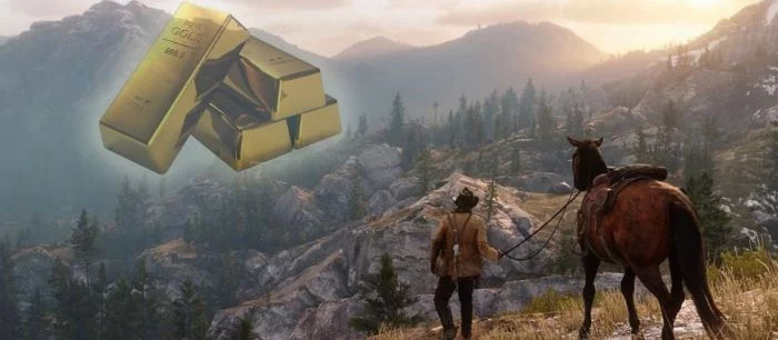 В Red Dead Online дарят золотые слитки