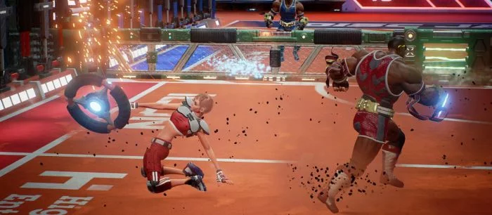 В Steam можно бесплатно поиграть в Disc Jam — безумную смесь аэрохоккея и тенниса с поддержкой кооператива