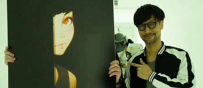 Хидео Кодзима встретился с художником из Пензы и выложил фотографию водки