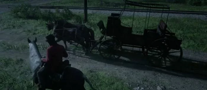 Баг в Red Dead Online «убил» всех НПС и животных в игре. Остались только повозки с призраками