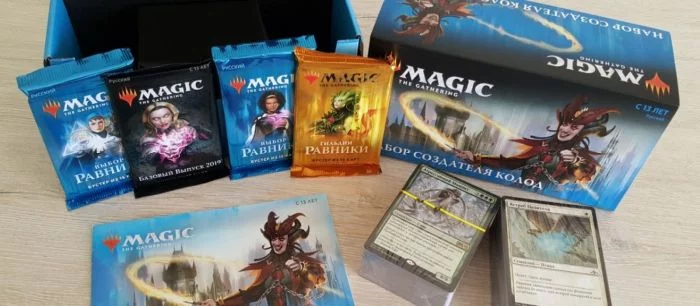 Обзор набора создателя колод для Magic: The Gathering — открываем большую коробку с картами!