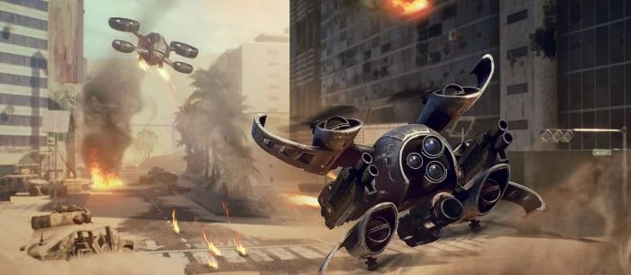 Анонсирован Drone Strike Force — летный симулятор про смертельные сражения... квадрокоптеров!