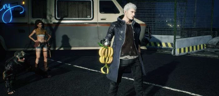 Новый мод для Devil May Cry 5 позволяет бесплатно получить эксклюзивное оружие из бананов