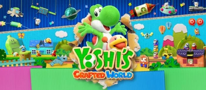 15 минут геймплея Yoshi's Crafted World — Меха-Йоши, огромный динозавр и очень много милоты