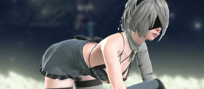 Сексуальную 2B в новом горячем наряде добавили в Monster Hunter: World — видео